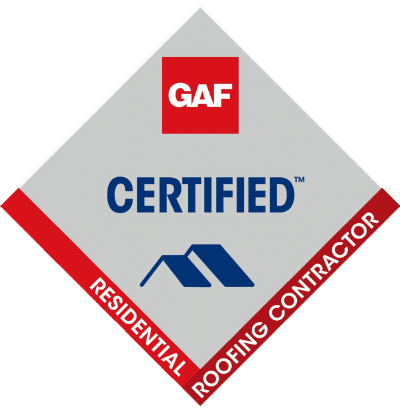 GAF Certified residential roofing contractor